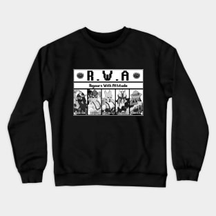 R.W.A - Black & White Crewneck Sweatshirt